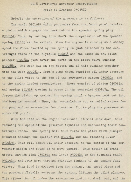 UG-8 instructions, page 1.